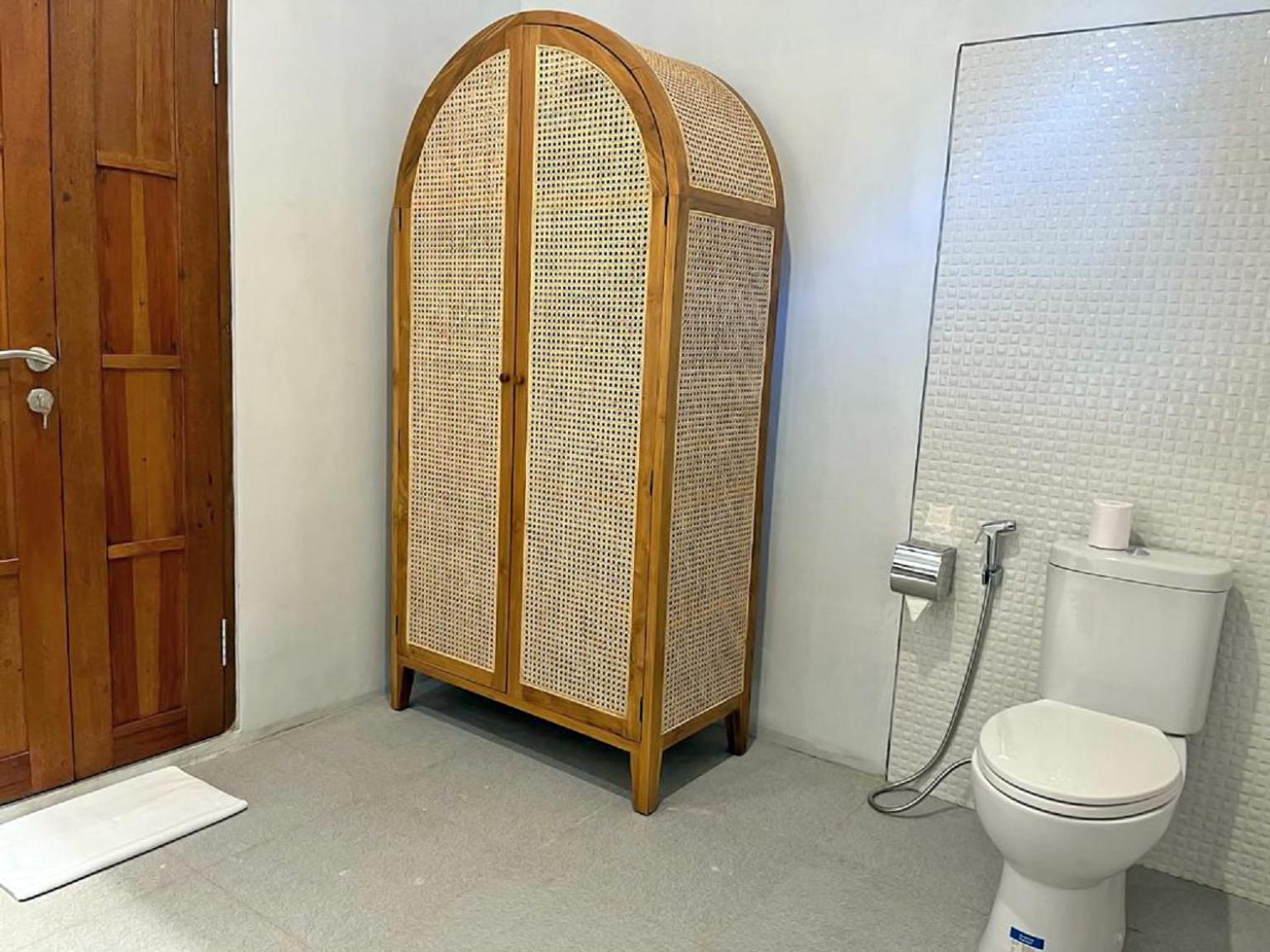 Pondok Eka Wood أوبود الغرفة الصورة